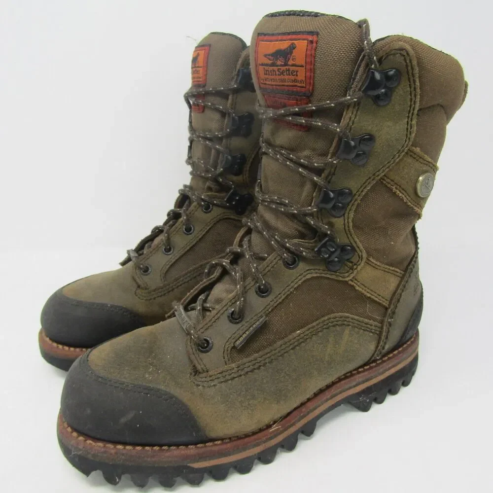 Irish Setter by Red Wing Men's Brown Gore-Tex Thinsulate Ultra Flex 400g Hunting